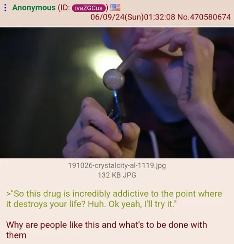 I'll Try the Addictive Drug