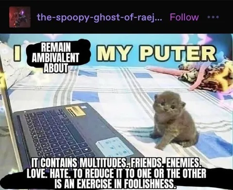 Remain Ambivalent About My Puter