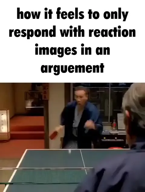 Reaction Images in an Argument