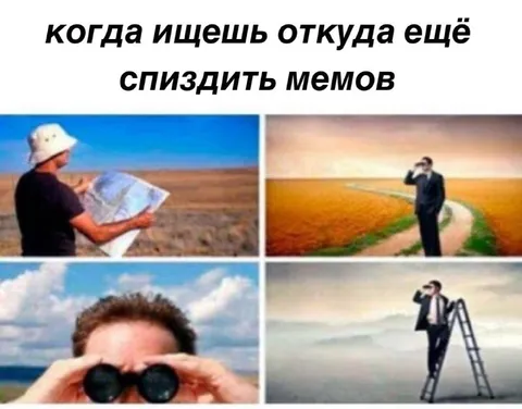 Когда ищешь новые мемы