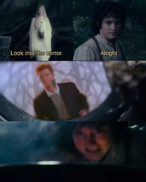 Look Into the Mirror Rickroll