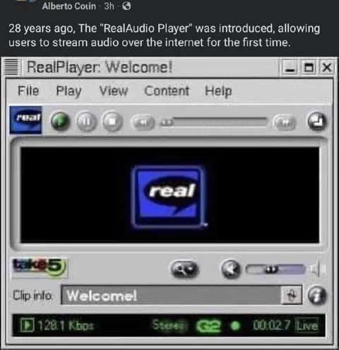 RealAudio Player nostalgia