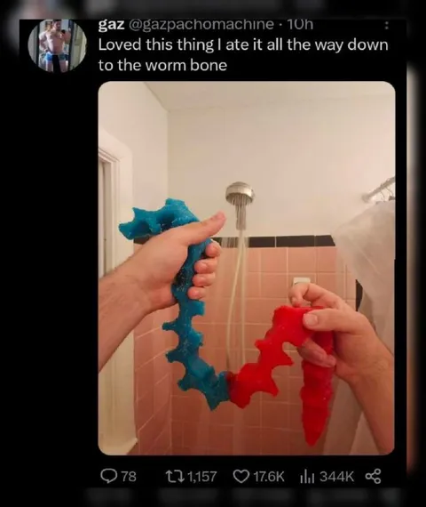 Ate It Down to the Worm Bone
