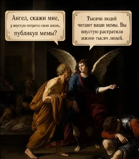 Ангел о потраченной жизни