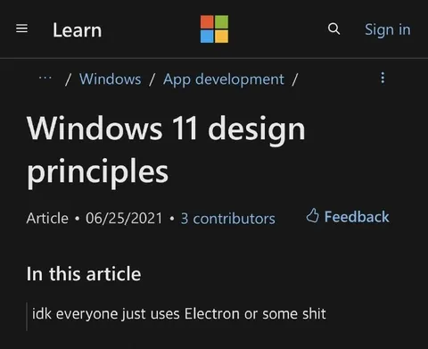 Windows 11 Design Principles