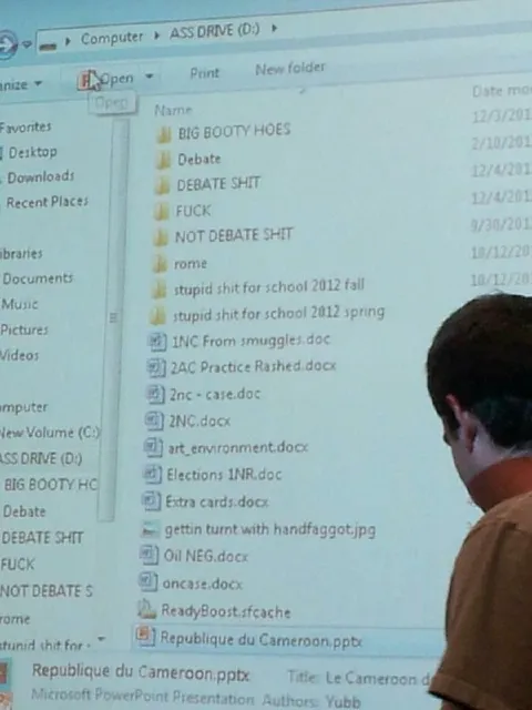 Debate Folder Organization