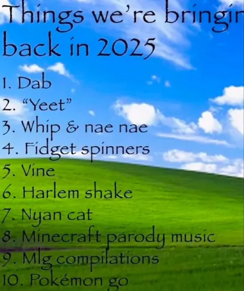 Things We're Bringing Back in 2025