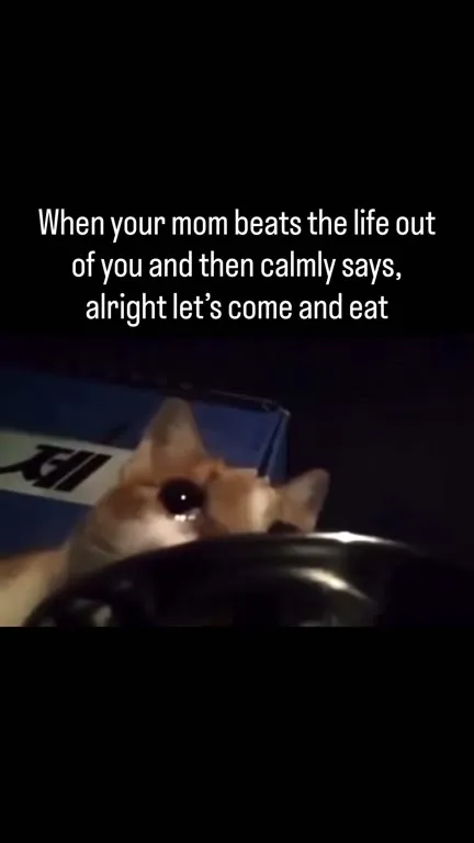 Mom Beats You Then Offers Food