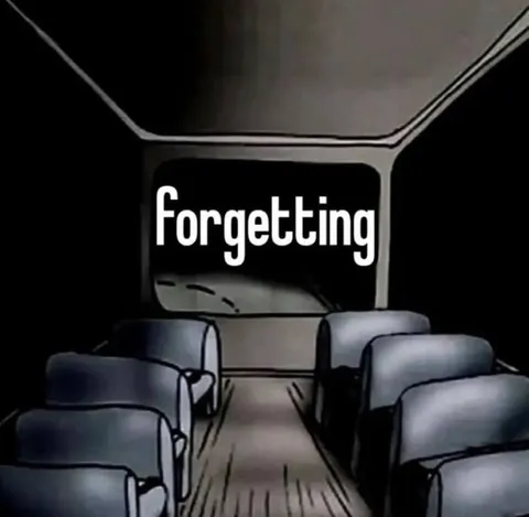 Forgetting on an Empty Bus