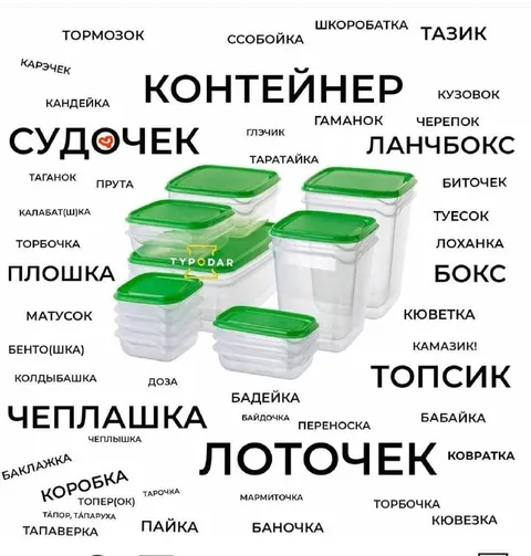 Как называют контейнер