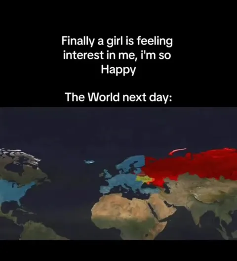 A Girl Shows Interest, World Ends