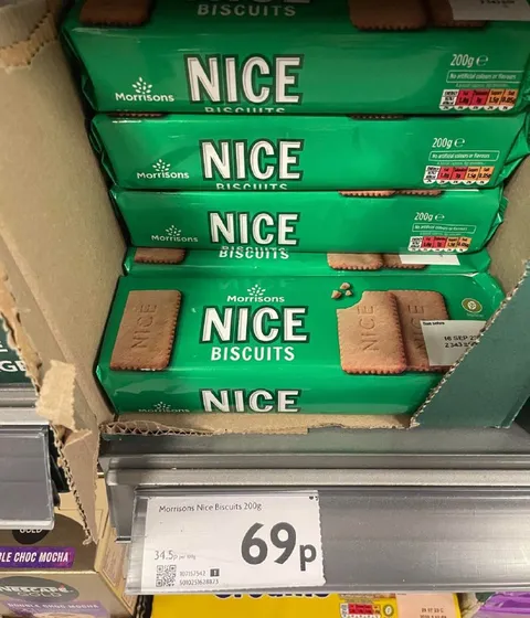 Nice Biscuits for 69p