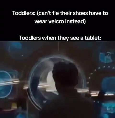 Toddlers Discover a Tablet