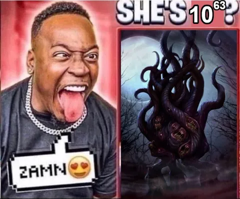 She's 10^63?