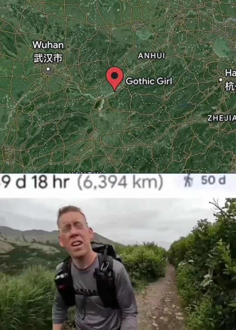 Walking 6,394 Kilometers for Gothic Girl