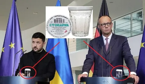 Зеленский пьёт ситоманг