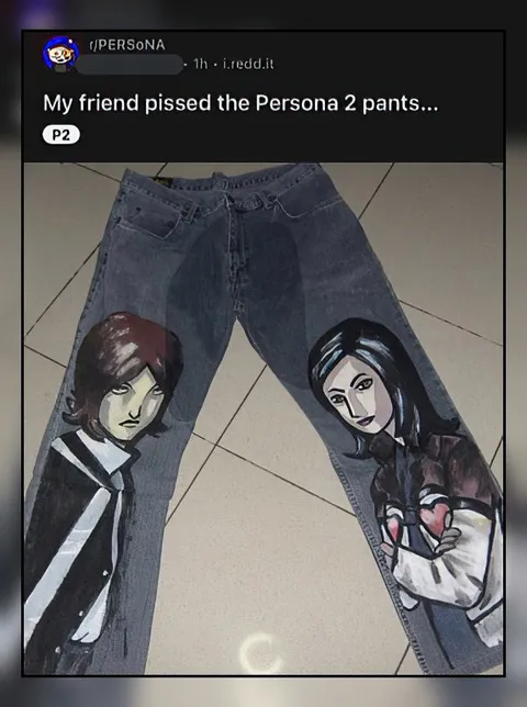 Persona 2 Pissed Pants
