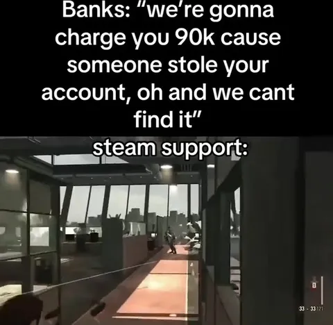 Steam Support Goes Full John Wick