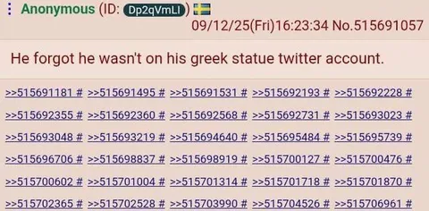Greek Statue Twitter Account