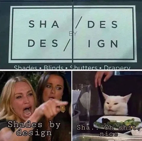 Shades by Design Logo Fail