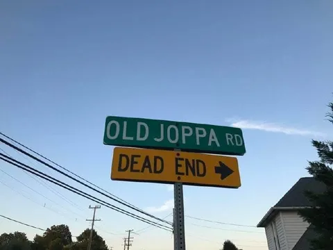 Old Joppa Road Dead End