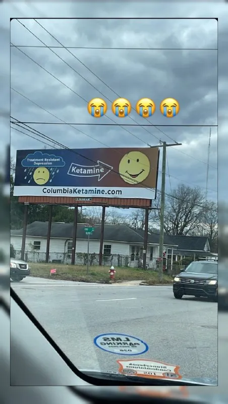 Ketamine Billboard Tears