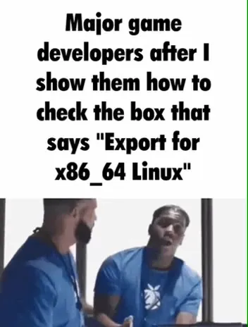 Major Developers Discover Linux Export