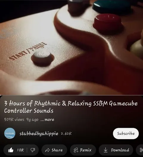 Relaxing GameCube Controller Sounds
