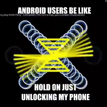 Android Users Unlocking Their Phone