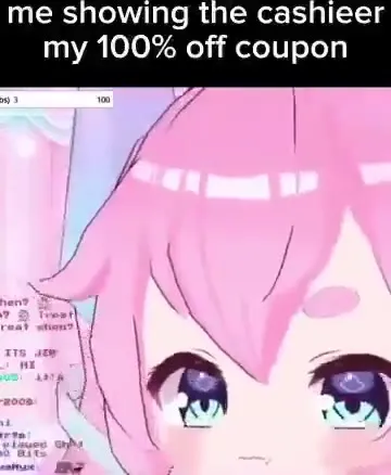 Showing the Cashier a Coupon