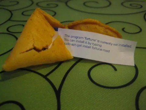 Fortune Cookie Apt Install