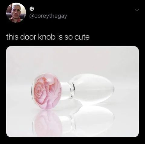 Cute Flower Door Knob
