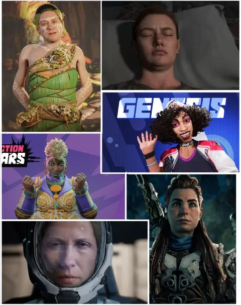 Video Game Faces Gone Wrong