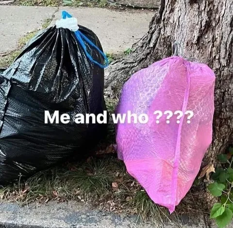 Me and Who Trash Bags