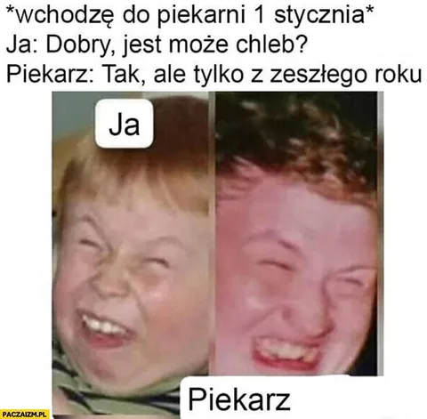 Chleb tylko z zeszłego roku