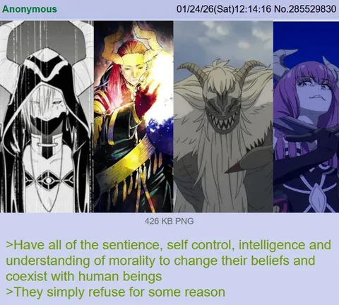 They Refuse to Coexist