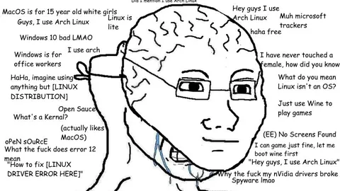 Arch Linux User Stereotype