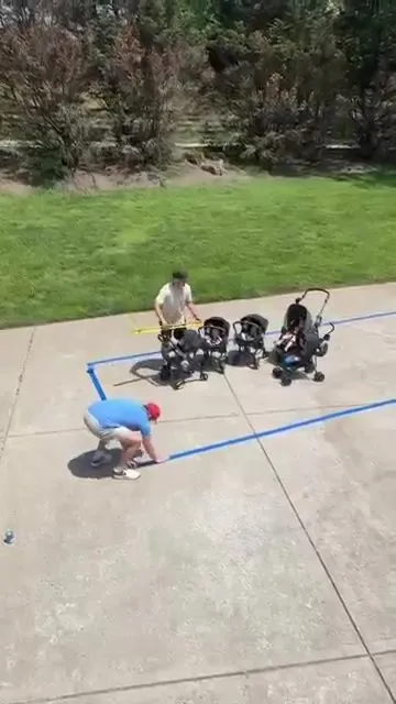 Husbands Turn Strollers Into a Game