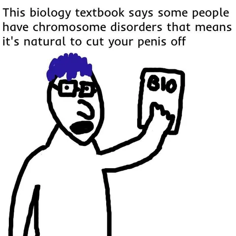 Biology Textbook Says It’s Natural