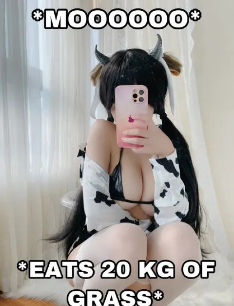 Cowgirl Eats Grass