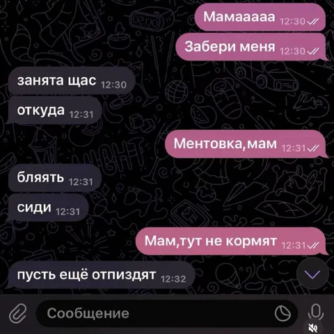 Мама забери меня из ментовки