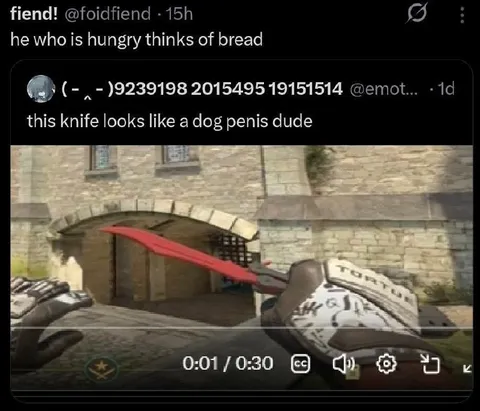 Hungry Thoughts and Dog Penis Knife