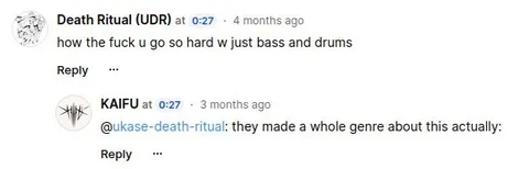 Bass and Drums Go Hard