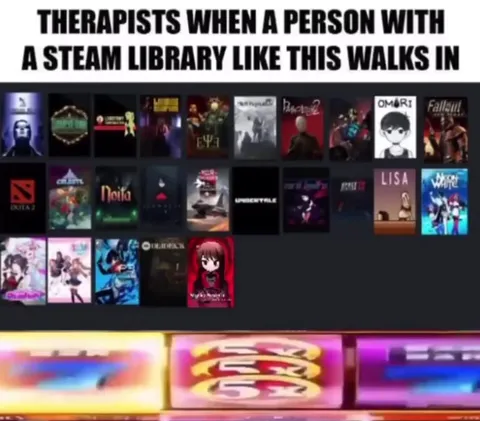 Therapists See a Steam Library