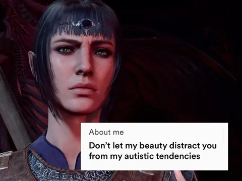 Shadowheart Autistic Tendencies
