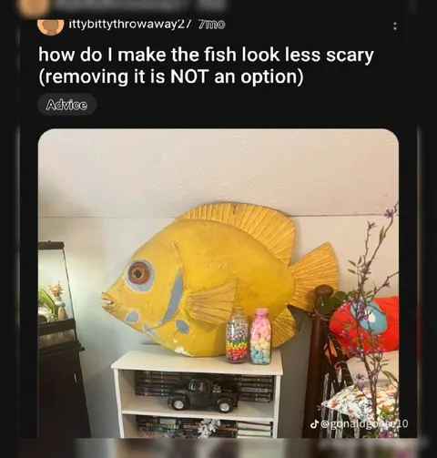 Make the Fish Less Scary