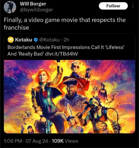 Video Game Movie That Respects the Franchise