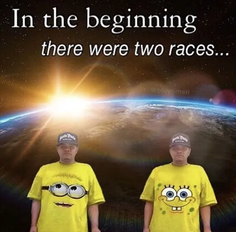 In the Beginning Two Races