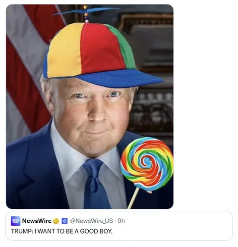 Trump Wants to Be a Good Boy