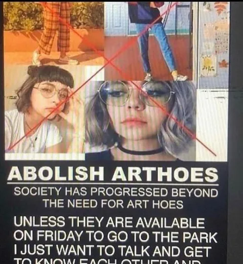 Abolish Art Hoes